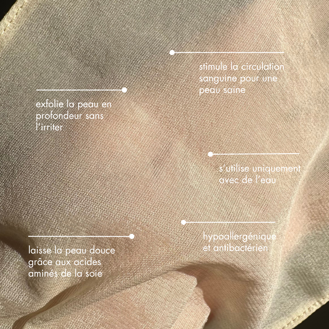 Gant Exfoliant en Soie Corps