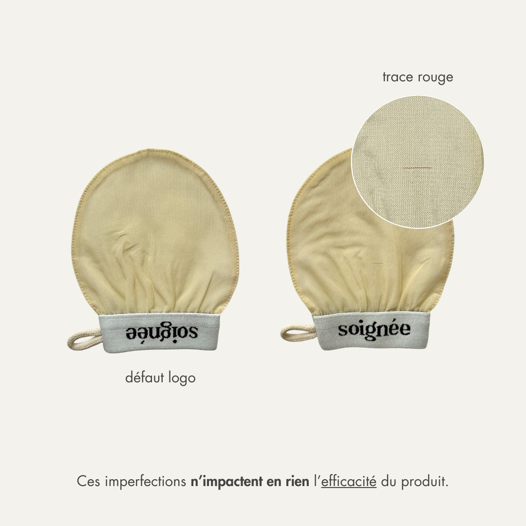 Seconde Chance - Gant Exfoliant en Soie Visage