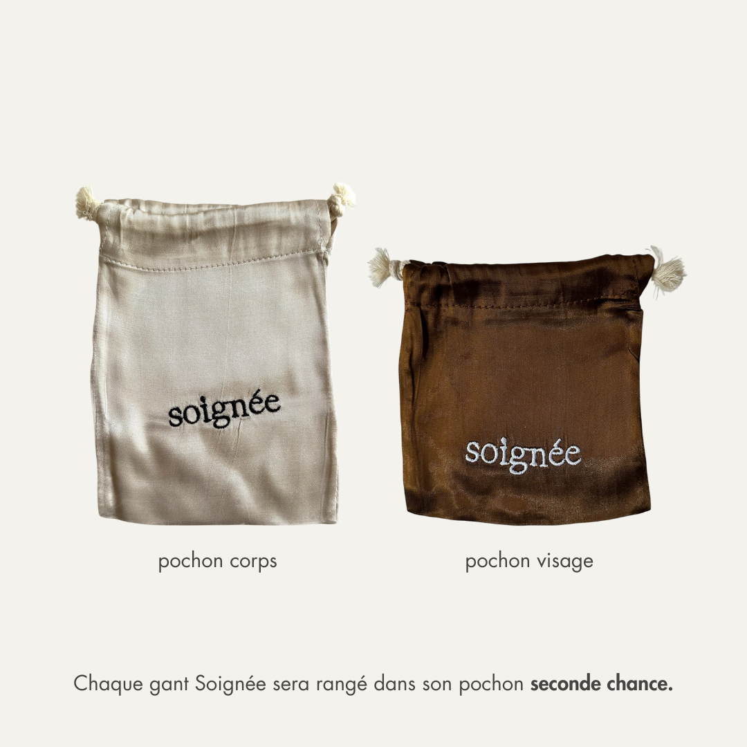 Seconde Chance - Gant Exfoliant en Soie Visage