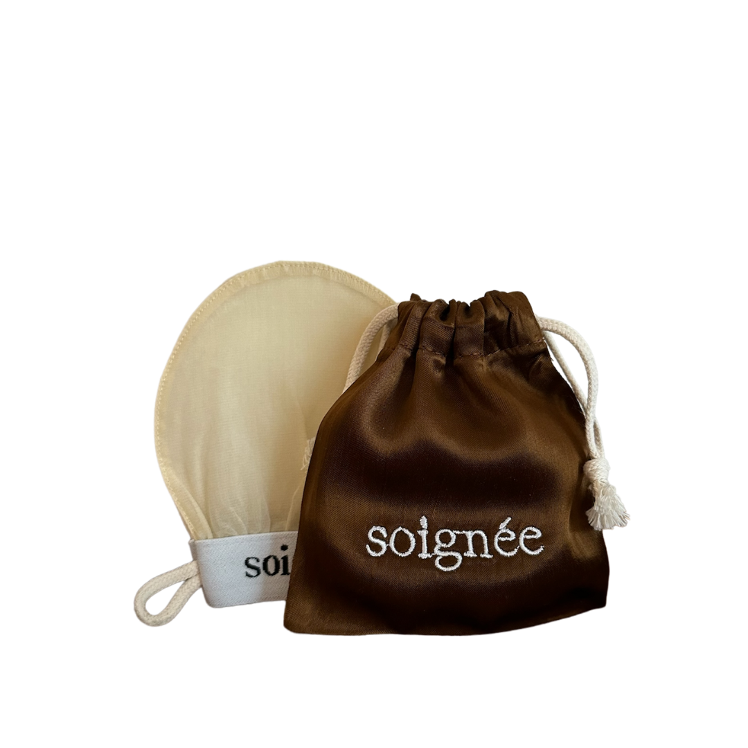 Gant Exfoliant en Soie Visage